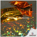 Self adhesive holographic film roll with 300 generic patterns